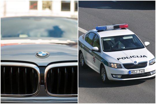 Tauragėje rastas užsienyje vogtas BMW, automobilis aptiktas stovėjimo aikštelėje