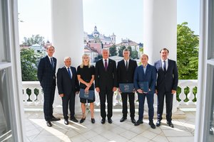 Europos čempionus pasveikinęs G. Nausėda ragina valstybę aktyviau imtis sporto politikos