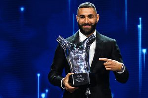 Karimui Benzema – geriausio Europos futbolininko titulas