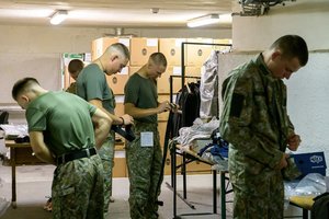 Į Lietuvos karo akademiją susirinko pirmakursiai: Ukrainos pavyzdys sustiprina norą ginti savo kraštą