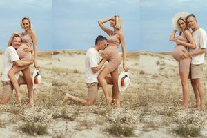 Fotografas Gediminas Žilinskas ir Beatričė Brusokaitė laukia pirmagimio