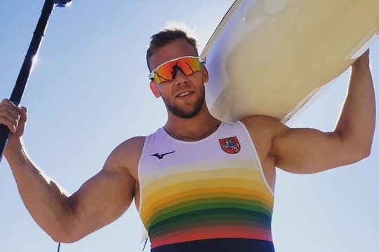 Aplenkė ir olimpinį čempioną: baidarininkas Artūras Seja laimėjo kviestines varžybas JAV