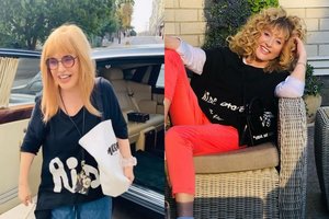 Internete pasirodė įrašas, kuriame matoma į Maskvą grįžusi Ala Pugačiova