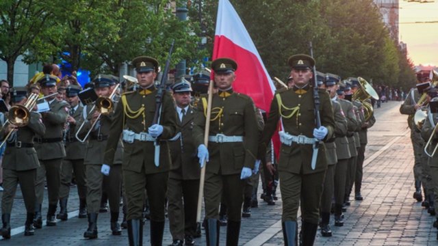 Savaitgalį Vilniaus gyventojus džiugino kariniai orkestrai: atvykę žmonės liko maloniai nustebę