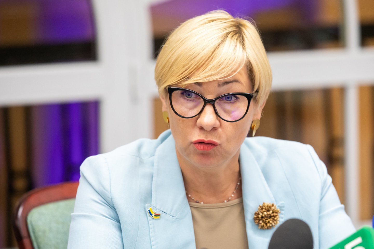 Švietimo, mokslo ir sporto ministrė Jurgita Šiugždinienė<br>M.Morkevičiaus/ELTA nuotr.