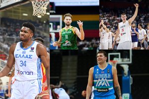 Į geriausių „Eurobasket 2022” žaidėjų sąrašą Eurolygos atstovai tiesiog netelpa: tarp ryškiausių žvaigždžių – ir Lietuvos bokštai