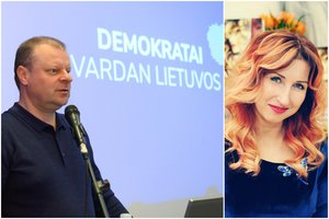 Dėl butelio – pykčiai S. Skvernelio partijoje: politikos naujokė pas Panevėžio verslo šulą patraukė ne tuščiomis