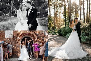 Sigita Belickaitė pasidalino vestuvių nuotraukomis: „Tai buvo tikrai laimingiausia diena mūsų gyvenime“