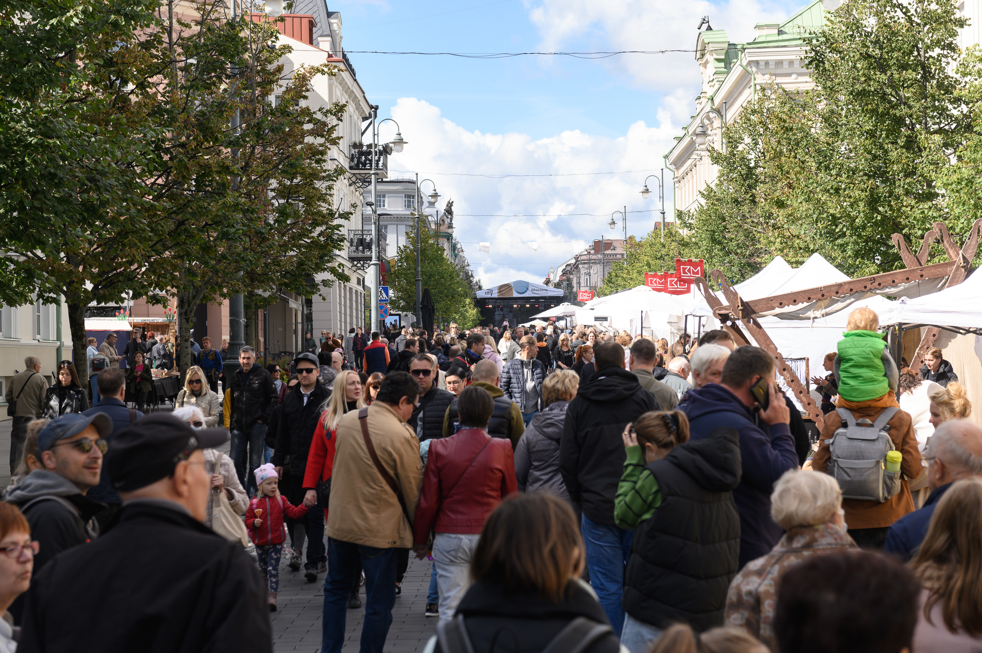 „Sostinės dienos“ – Vilniuje vykstantis festivalis, kurio metu vyksta mugės, parodos, šou, koncertai, atlikėjų pasirodymai.V.Skaraičio nuotr.