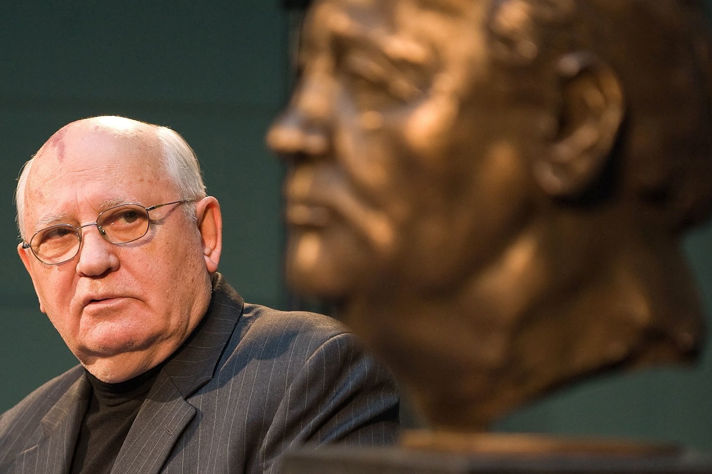 Buvęs Sovietų Sąjungos prezidentas Michailas Gorbačiovas.<br> AFP/Scanpix nuotr.