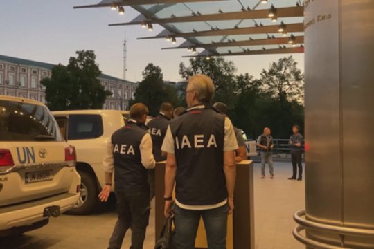 TATENA išvyko į Zaporižios AE: pabrėžia – sėkmingai operacijai reikalingos ne tik ukrainiečių garantijos