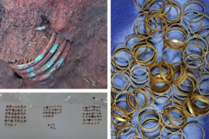 Surado kapą su 169 aukso žiedais