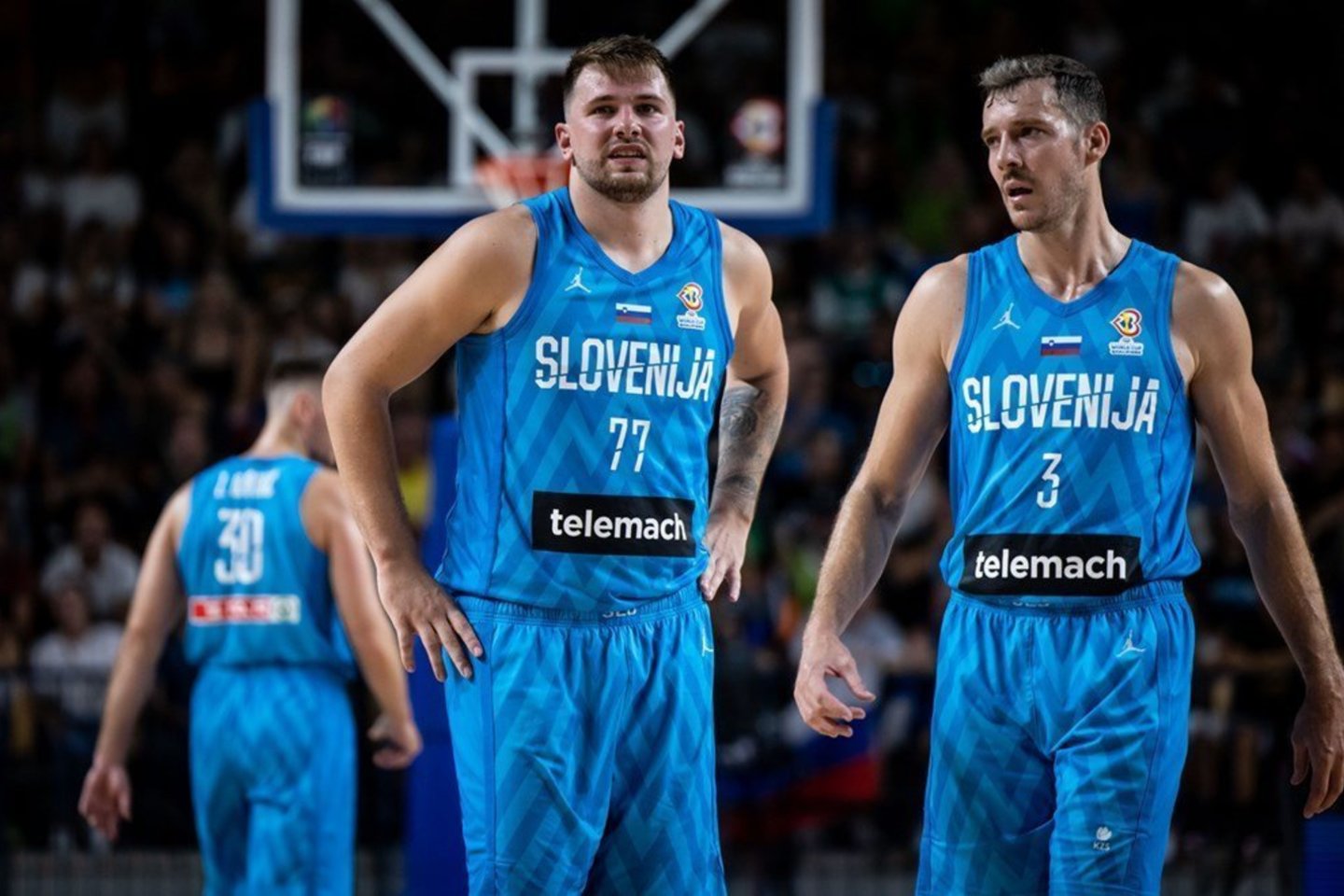 L.Dončičius ir G.Dragičius.<br>FIBA nuotr.