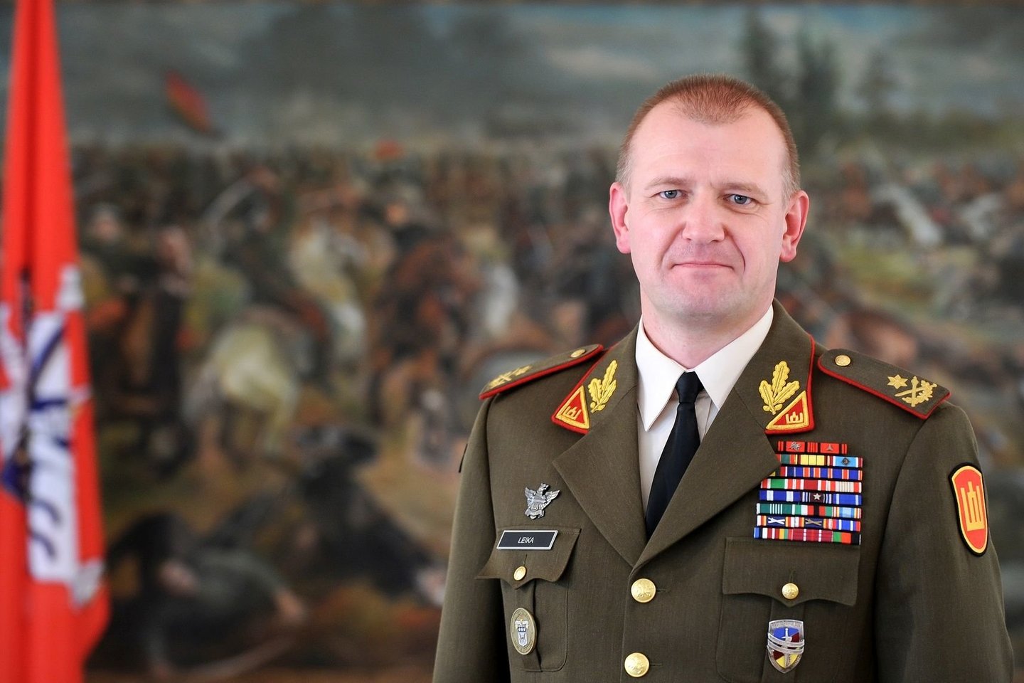  Karo akademijai minint Mokslo ir žinių dieną, vadovavimą jai perims brigados generolas Almantas Leika.<br> A. Pliadžio nuotr.