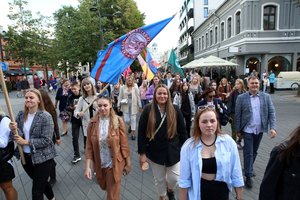 Kaune – trijų universitetų studentų eisena ir šventinis vakaras visam miestui