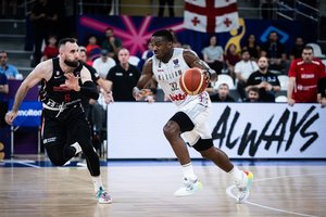 Skausmas gruzinams: „Eurobasket 2022“ čempionatas namuose prasidėjo pralaimėjimu po pratęsimo belgams