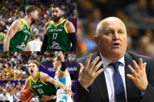 Didžiausią bėdą Lietuvos rinktinės žaidime išryškinęs V. Šeškus iliuzijų nekūrė: „Galime pralaimėti, ir ne kartą“