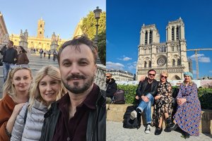 Aktorius Eimutis Kvosčiauskas atviras – keliauti pastūmėjo sesers liga: „Išgyvenimams tikrai nerasdavome laiko“