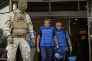 Ukraina: Rusija TATENA misijai duoda iškreiptą informaciją dėl padėties Zaporožės AE