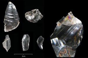 Ypatingi kristalai, kuriuos senovės žmonės naudojo kapų žymėjimui