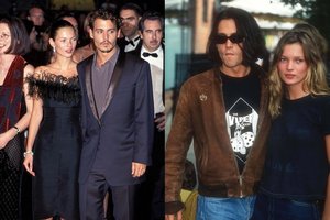 Prisiminusi romaną, Kate Moss prabilo apie netikėtą dovaną iš Johnny Deppo: „Įkišau jam į kelnes ranką“