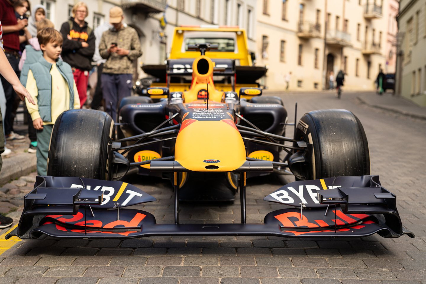 Legendinis „Oracle Red Bull Racing“ bolidas.<br>A.Knežio nuotr.