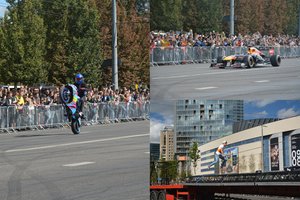 Šeštadienį Vilnius virto tarsi kita pasaulio vieta: gatvėmis lėkė „Formulės 1” bolidas, pasiektas ir skambus rekordas