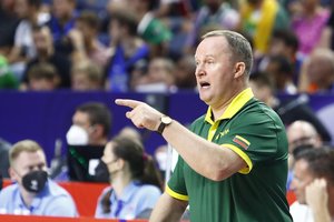 Dėl M. Grigonio traumos gerų žinių neturėjęs K. Maksvytis nustebęs: „Išeiname į aikštę ir ne taip derinį darome“