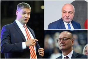 Darbo partijos vedliu tapęs A. Mazuronis nieko keisti neketina: lygiuosis į V. Uspaskichą