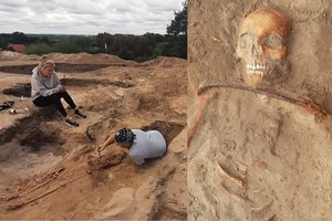 Lietuvos kaimynystėje aptiktas dar vienas „vampyrės“ kapas