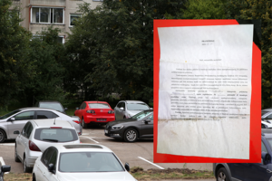 Svetima gėda ir bėda: nuėmusi Rusijoje išduotus registracijos numerius kaunietė automobilį paliko prie daugiabučio – teko kviesti pareigūnus