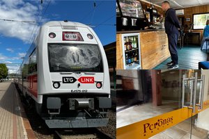 Keliauti traukiniu – tik prieš tai užkandus namuose: Vilniaus ir Kauno stotyse nėra normalių vietų pavalgyti