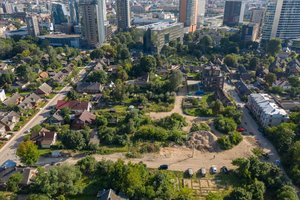 Šnipiškių pasididžiavimu turėjusio tapti skvero įrengimo darbai nukeliami: teks ieškoti naujo rangovo