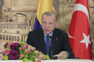 R. T. Erdoganas dėl Europos energetikos krizės kaltina Rusijai įvestas sankcijas