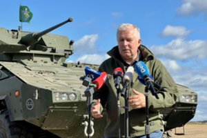A. Anušauskas nurodė: brangiausias Lietuvos kariuomenės pirkinys atnaujinamas ir pereina į kitą lygą
