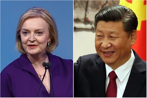 Kinija tikisi „teisingo“ naujosios britų premjerės L. Truss kurso