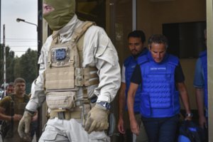 Prieš TATENA ataskaitą vis labiau nerimaujama dėl Ukrainos Zaporožės AE