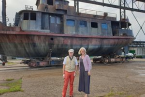 Laivų statytojo Pauliaus Lindenau anūkas pažadėjo garsiajame elinge sukurti šį tą išskirtinio