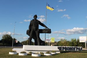 Červonogrado meras nepamiršo, kad Marijampolė pirmoji atsiuntė humanitarinę paramą