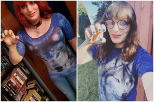 Vilku besijaučianti translytė moteris: „Tai net padeda dirbti savo darbą“