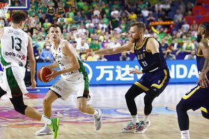 Gražiausias „Eurobasket 2022“ epizodas? A. Butkevičiaus „keršto“ dėjimas prieš bosnius