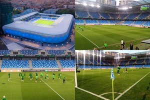 Gausaus sirgalių palaikymo sulauksiantis „Žalgiris“ išbandė „Slovan“ stadioną: kokia tai futbolo šventovė?