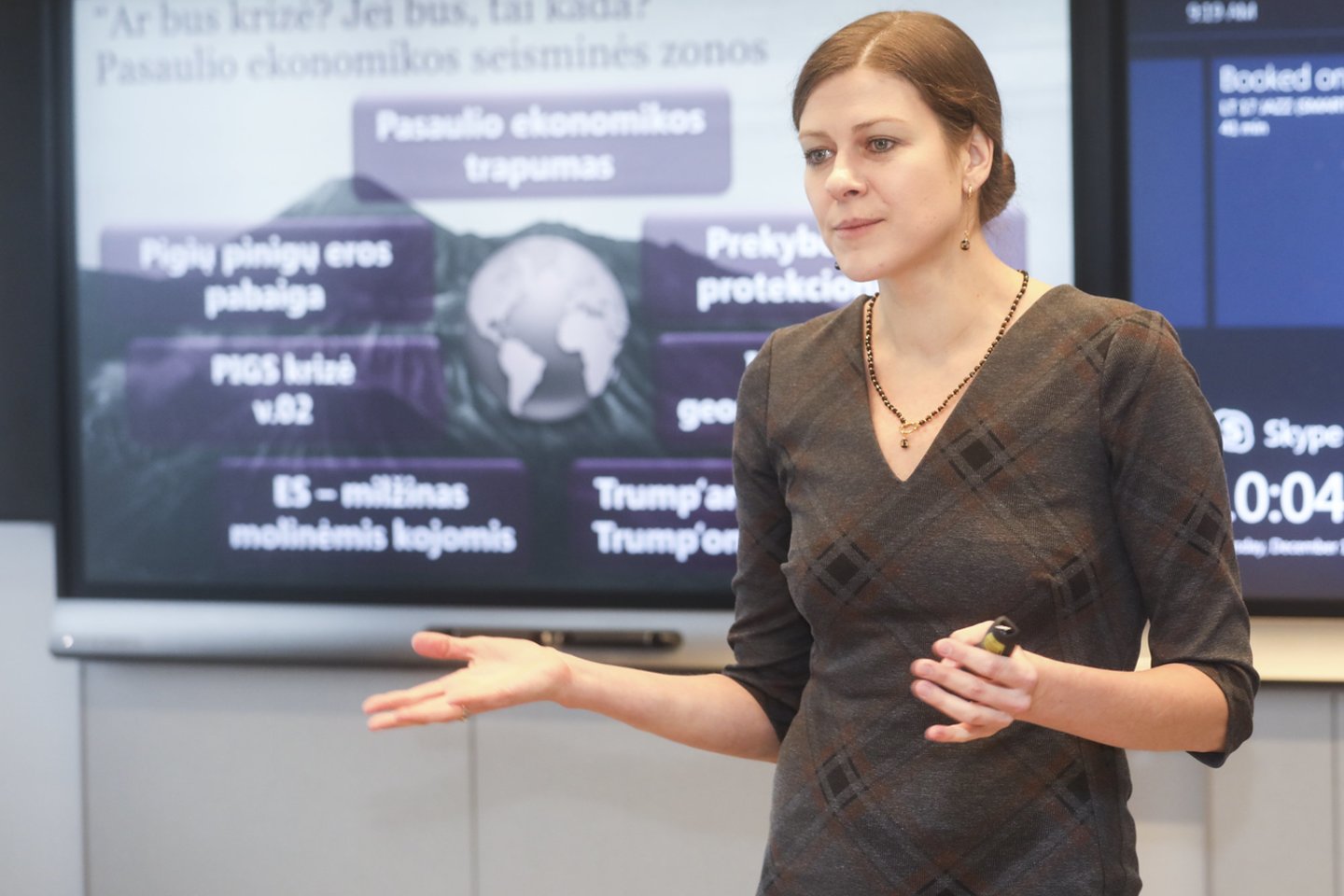 „INVL“ vyriausioji ekonomistė Indrė Genytė-Pikčienė.<br>M.Morkevičiaus (ELTA) nuotr.