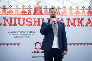 Ukrainos ambasadorius Lietuvoje kviečia palaikyti ukrainiečius Daviso taurės mače Vilniuje