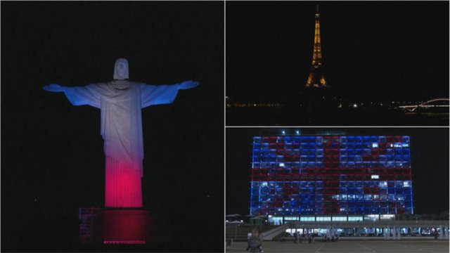 Dėl Elizabeth II netekties gedi visas pasaulis: užgeso Eifelio bokštas, šalys dažosi JK vėliavos spalvomis