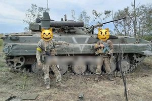 Į ukrainiečių rankas pateko reta ir pažangi rusų kovos mašina