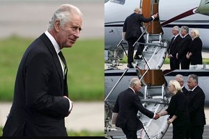 Po žinios apie Elizabeth II mirtį – pirmosios karaliaus Charleso III nuotraukos: paliko Škotiją