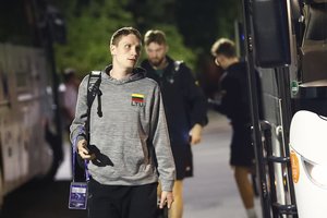 Į savą miestą sugrįžęs M. Grigonis sureagavo į drąsų komandos draugo pareiškimą: „Jaunas dar, gali šnekėti“