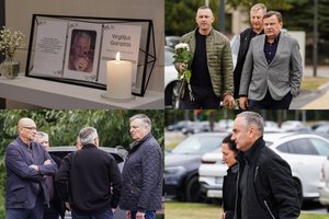 Kaune į paskutinę kelionę išlydėtas Vlado Garasto sūnus Virgilijus