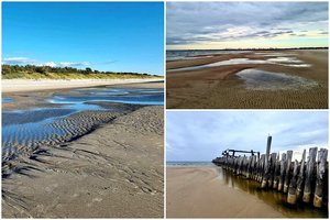 Retas reiškinys pajūryje: jūra pastebimai pasitraukė nuo kranto